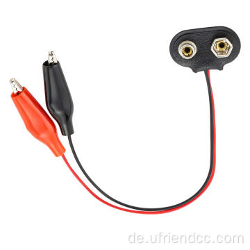 Benutzerdefinierte Batterie -Schnapp -Draht -Stecker Dual Clip -Kabel